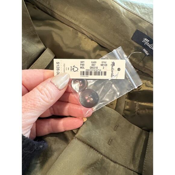 Madewell Satin Wide Leg Cargo Pants - Picture 7 of 7